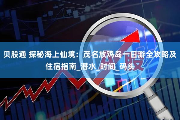 贝股通 探秘海上仙境：茂名放鸡岛一日游全攻略及住宿指南_潜水_时间_码头